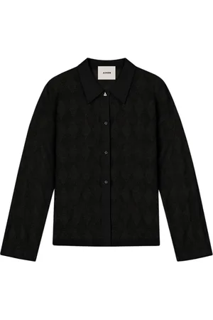 AERON Damen, Strickwaren, Schwarzk, MGröße: