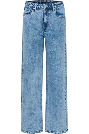 Kaffe Damen, Jeans, Blau, 2XLGröße: