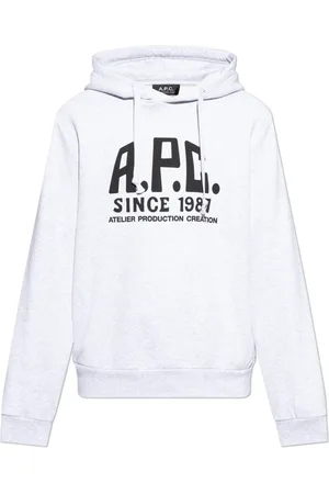 A.P.C. Herren, Sweatshirts & Hoodies, Grau, LGröße: