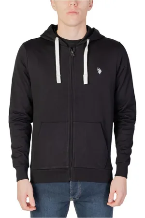 U.S. Polo Assn. Herren, Sweatshirts & Hoodies, Schwarzk, MGröße: