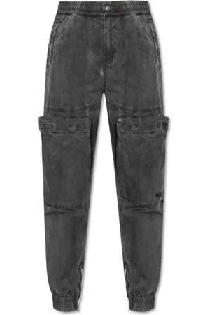 Diesel Damen, Hosen, Grau, SGröße: