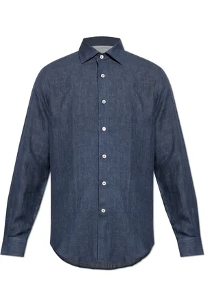 ELEVENTY Herren, Shirts, Blau, LGröße:
