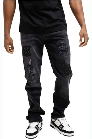 XPLCT Studios Herren, Jeans, Grau, W33Größe: