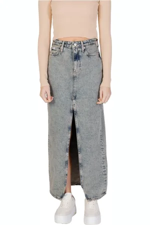 Calvin Klein Damen, Röcke, Blau, W32Größe: