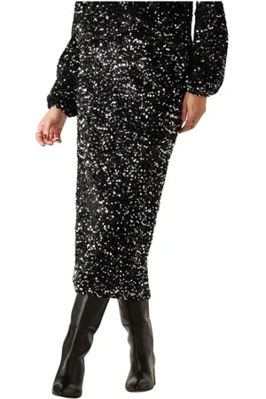 AMAYA Amsterdam Damen, Röcke, Schwarzk, LGröße: