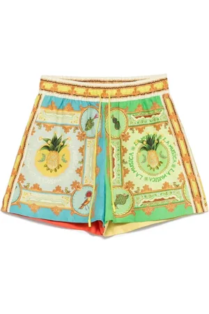 ALÉMAIS Damen, Shorts, Mehrfarbig, XSGröße: