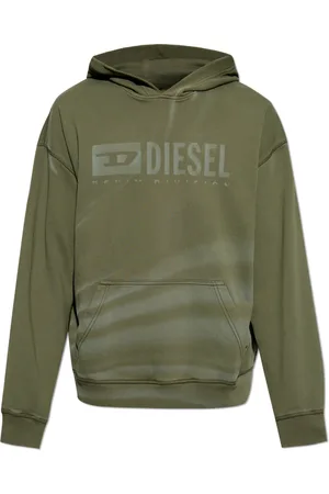 Diesel Herren, Sweatshirts & Hoodies, Grün, SGröße: