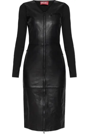 Diesel Damen, Kleider, Schwarzk, 2XSGröße: