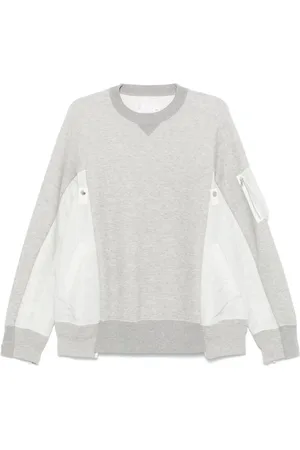 SACAI Herren, Sweatshirts & Hoodies, Grau, LGröße:
