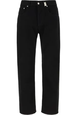 Alexander McQueen Herren, Jeans, Schwarzk, SGröße: