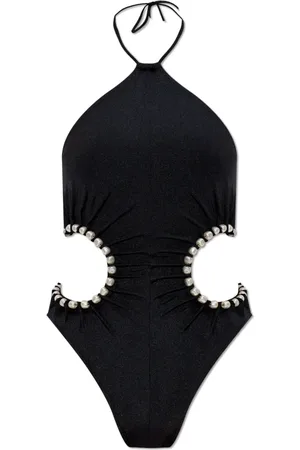 Cult Gaia Damen, Bademode, Schwarzk, MGröße: