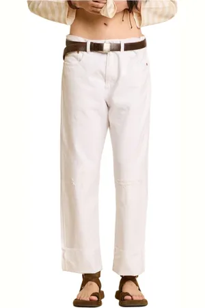 Denimist Damen, Jeans, Weiß, W27Größe: