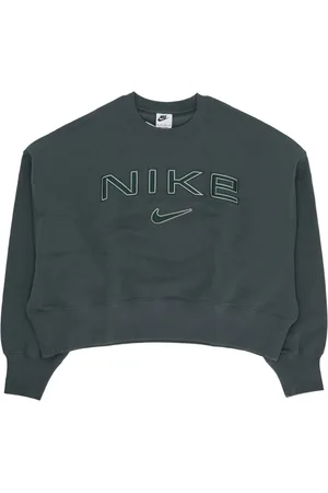 Nike Damen, Sweatshirts & Hoodies, Grün, MGröße: