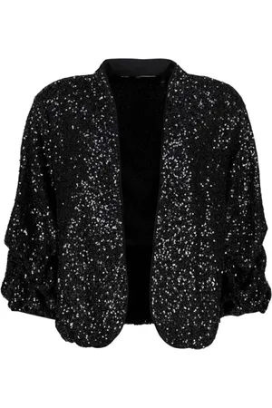 Diane von Furstenberg Damen, Jacken, Schwarzk, MGröße: