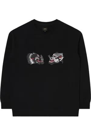 Edwin Herren, Sweatshirts & Hoodies, Schwarzk, MGröße: