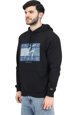 Tommy Hilfiger Herren, Sweatshirts & Hoodies, Schwarzk, 2XLGröße: