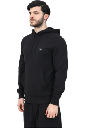 Calvin Klein Herren, Sweatshirts & Hoodies, Schwarzk, MGröße: