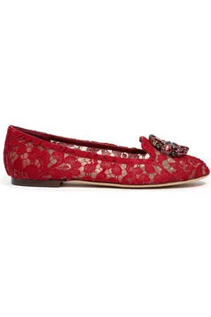 Dolce & Gabbana Damen, Schuhe, Rot, 36 1/2 EUGröße: