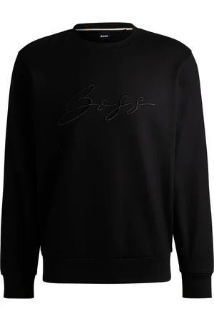 HUGO BOSS Herren, Sweatshirts & Hoodies, Schwarzk, SGröße: