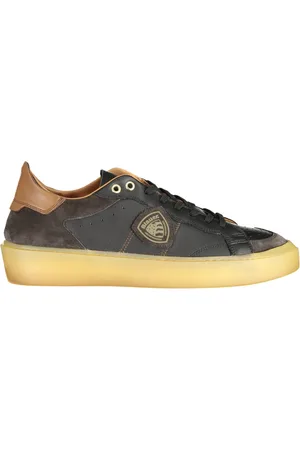 Blauer Herren, Schuhe, Schwarzk, 43 EUGröße: