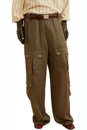 LAURENCE BRAS Damen, Hosen, Braun, SGröße: