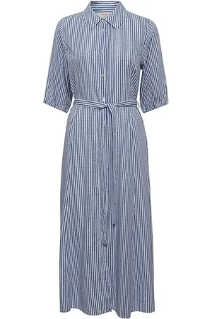 Cream Damen, Kleider, Blau, XLGröße: