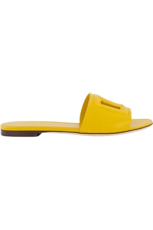 Dolce & Gabbana Damen, Schuhe, Gelb, 37 EUGröße: