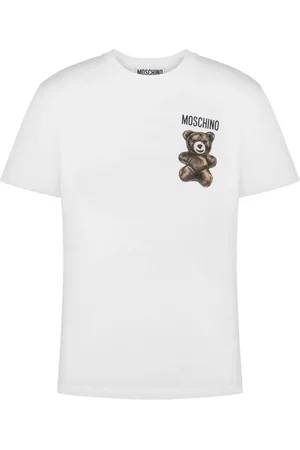 Moschino Herren, Oberteile, Weiß, SGröße: