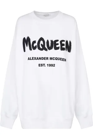 Alexander McQueen Damen, Sweatshirts & Hoodies, Weiß, XSGröße: