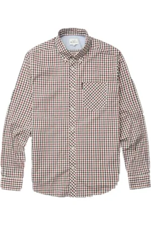 Ben Sherman Herren, Shirts, Rot, 2XLGröße: