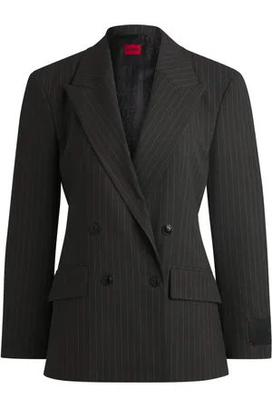 HUGO BOSS Damen, Jacken, Schwarzk, MGröße: