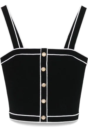 ALICE+OLIVIA Damen, Oberteile, Schwarzk, LGröße: