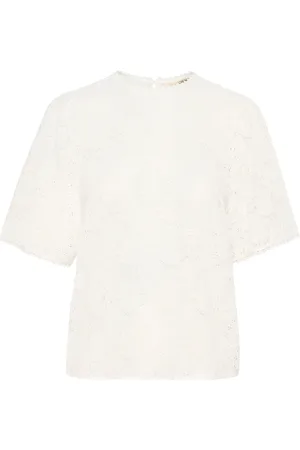 Cream Damen, Oberteile, Weiß, 2XLGröße: