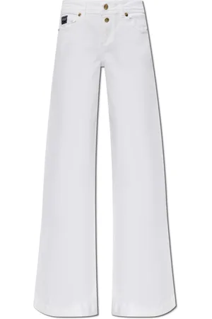 VERSACE Damen, Jeans, Weiß, W28Größe: