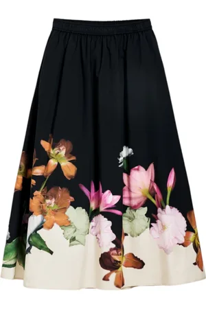 Desigual Damen, Röcke, Schwarzk, XSGröße: