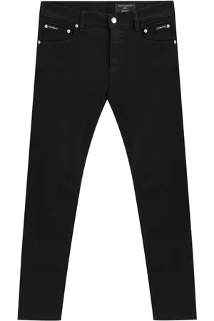 Dolce & Gabbana Herren, Jeans, Schwarzk, MGröße: