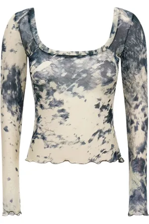 Roberto Cavalli Damen, Oberteile, Mehrfarbig, XLGröße: