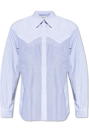 Maison Margiela Herren, Shirts, Blau, MGröße: