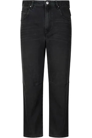 Isabel Marant Damen, Jeans, Schwarzk, LGröße: