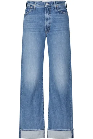 Mother Damen, Jeans, Blau, W26Größe: