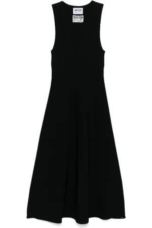 Moschino Damen, Kleider, Schwarzk, SGröße:
