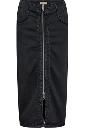 soyaconcept Damen, Röcke, Schwarzk, 2XLGröße: