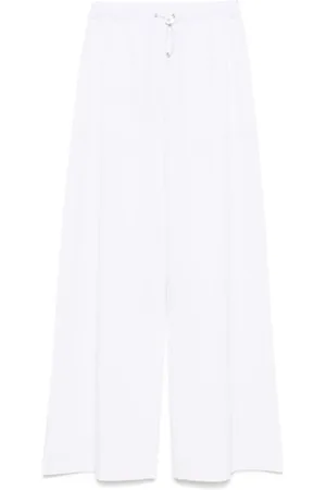 Moschino Damen, Hosen, Weiß, 2XSGröße: