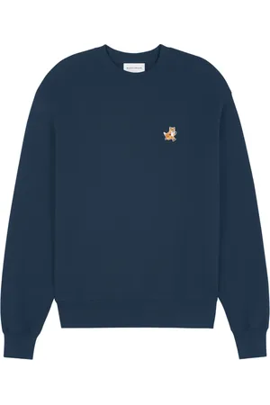 Maison Kitsuné Herren, Sweatshirts & Hoodies, Blau, MGröße: