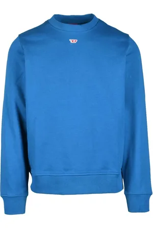 Diesel Herren, Sweatshirts & Hoodies, Blau, 2XLGröße: