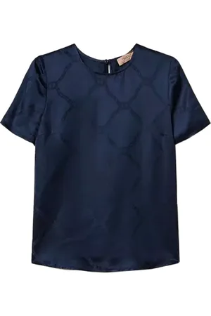 Twin-Set Damen, Blusen & Hemden, Blau, XSGröße: