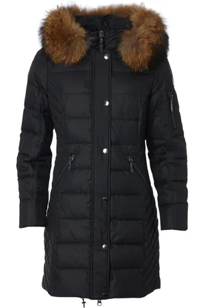 Danwear Damen, Mäntel, Schwarzk, SGröße: