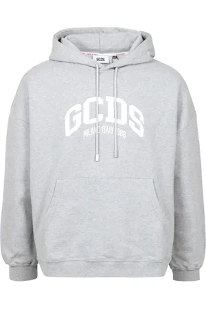 GCDS Herren, Sweatshirts & Hoodies, Grau, SGröße: