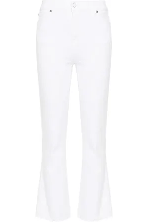 7 for all Mankind Damen, Jeans, Weiß, W26Größe: