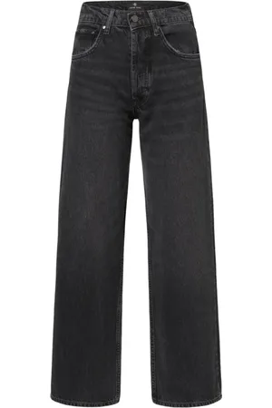 ANINE BING Damen, Jeans, Schwarzk, W24Größe:
